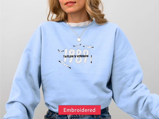 1989 Taylor’s Version Embroidered Sweatshirt