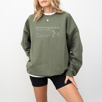 Abibliophobia Sweatshirt