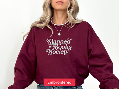 Banned Books Society Sweatshirt