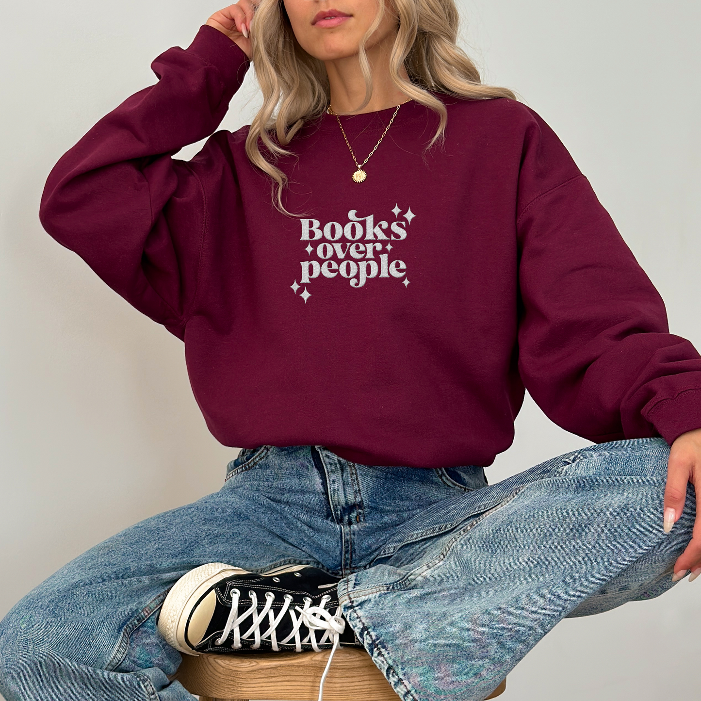 Books Over People Sweatshirt