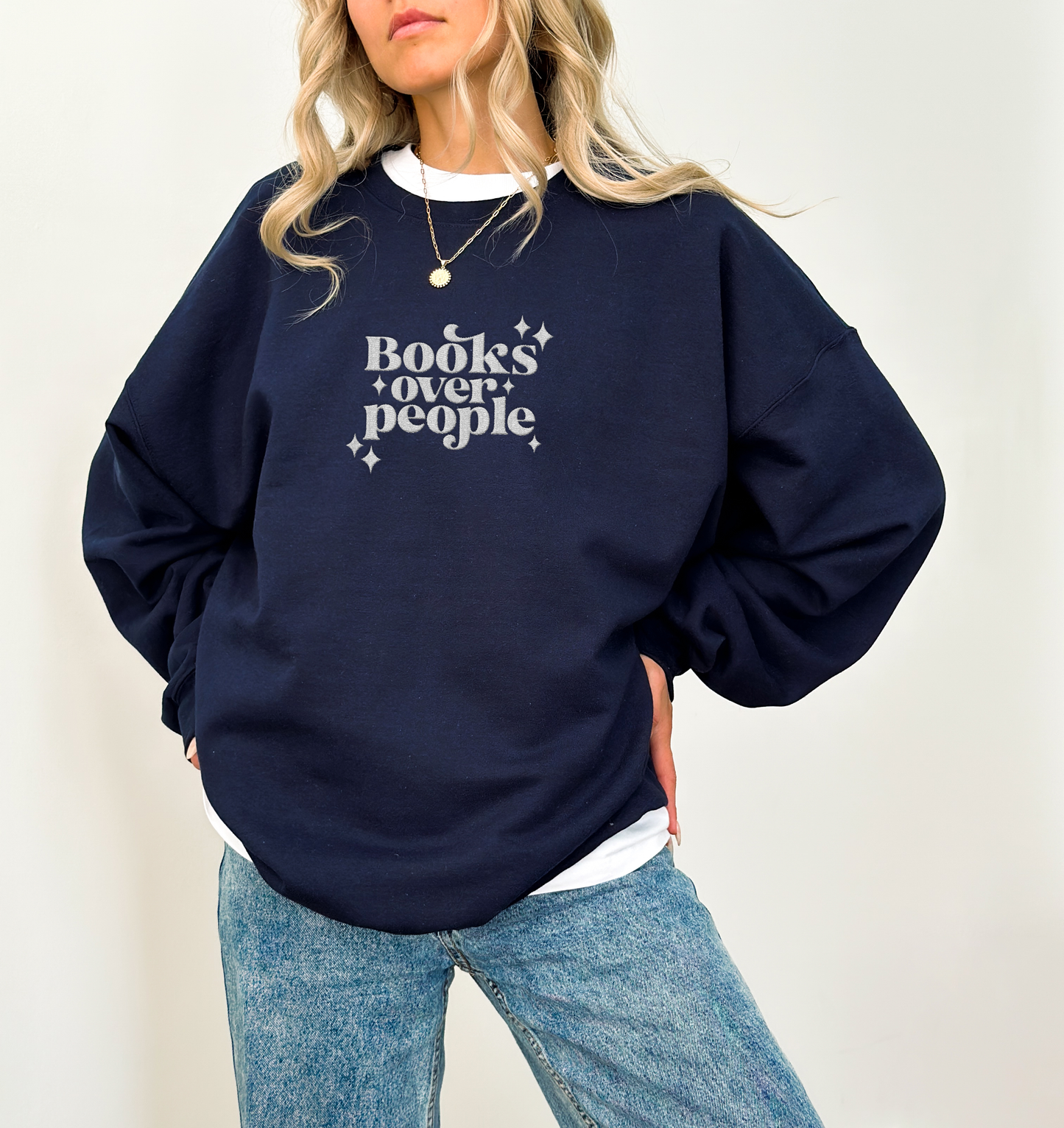 Books Over People Sweatshirt