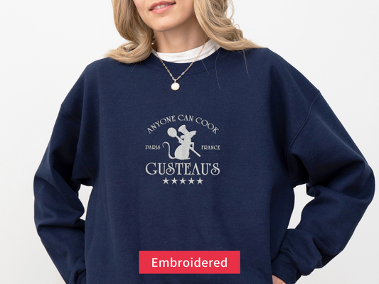 Anyone Can Cook Gusteau’s Ratatouille Sweatshirt