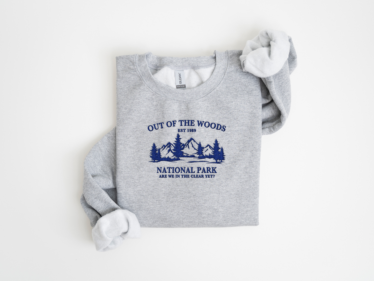 Out Of The Woods Taylor Swift Embroidered Sweatshirt