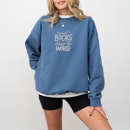 Read Books Change The World Sweatshirt