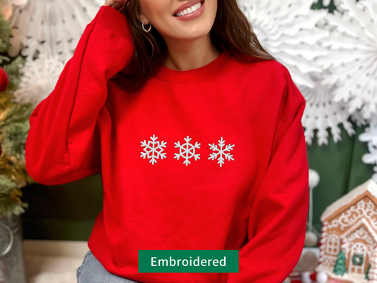 Snowflake Sweatshirt