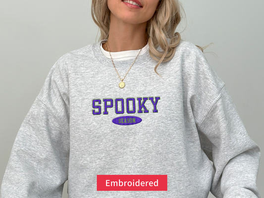 Spooky Season Varsity Sweatshirt