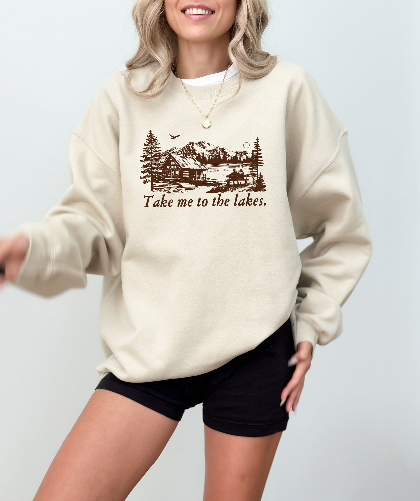 Take Me To The Lakes Taylor Swift Sweatshirt
