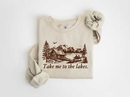Take Me To The Lakes Taylor Swift Sweatshirt