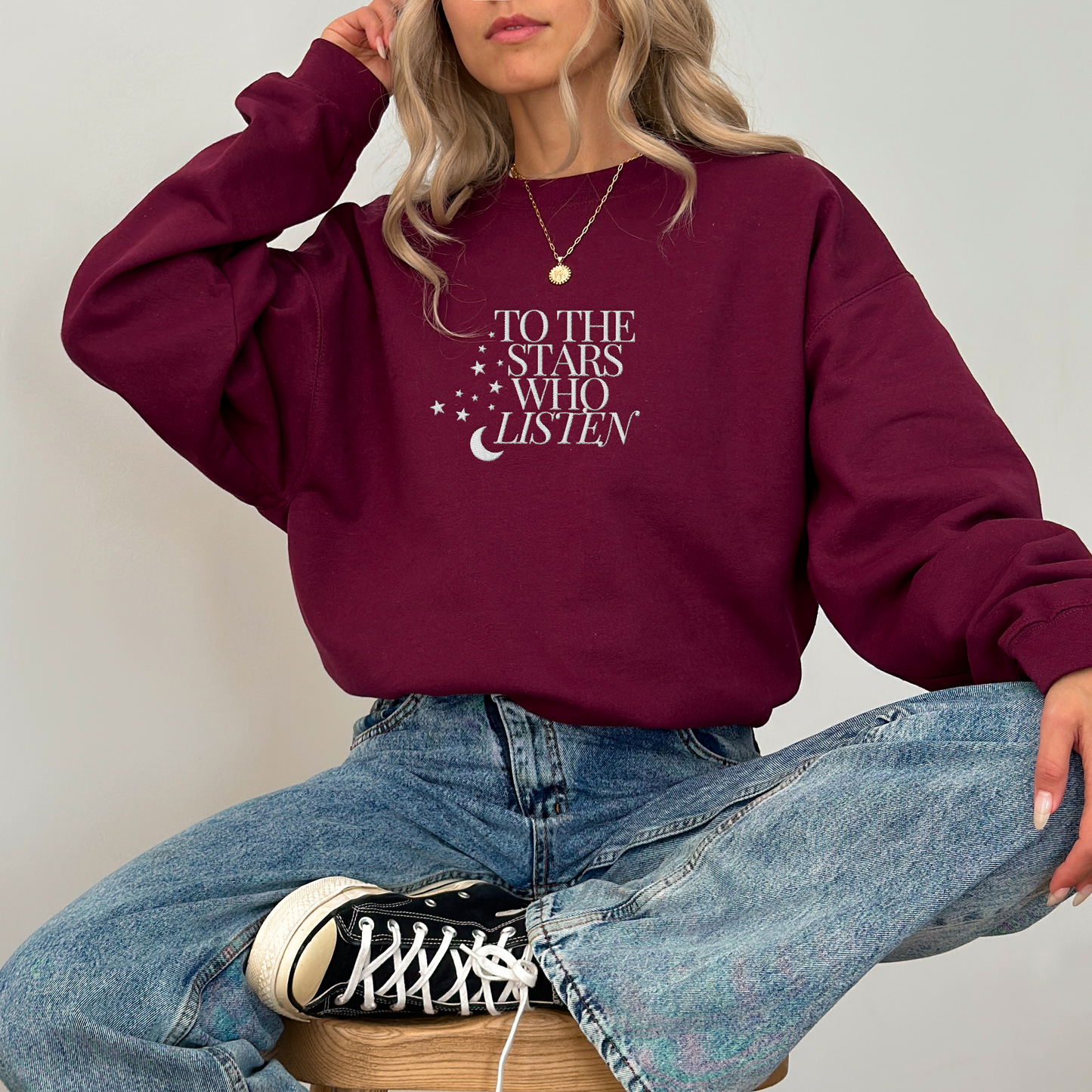 To The Stars Who Listen ACOTAR Sweatshirt