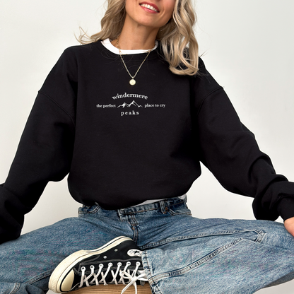 Windermere Peaks Taylor Swift Inspired Embroidered Sweatshirt